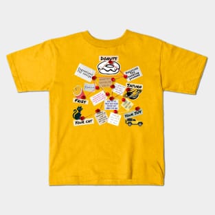 Six Degrees of Donuts Kids T-Shirt